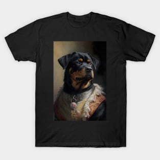 Rottweiler Classic Dog Portrait T-Shirt